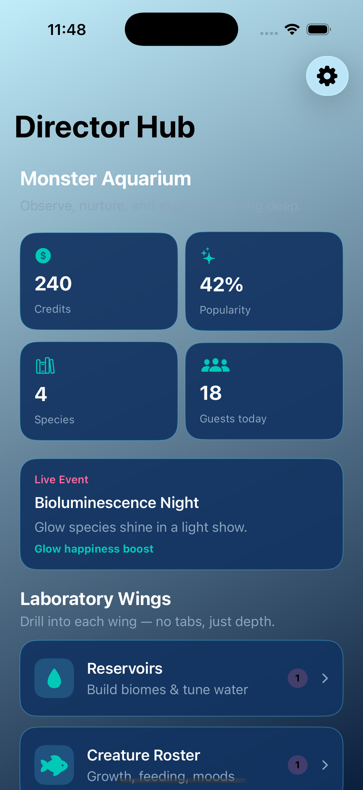 Director Hub screenshot
